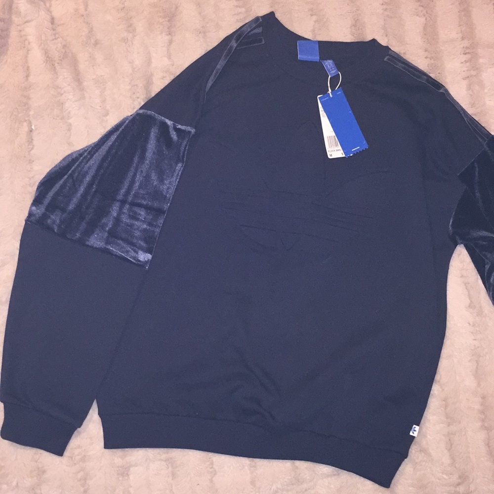 Navy Blue Adidas Sweater